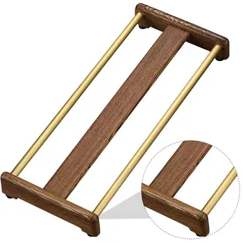 

Wooden Teacup Holder Tea Cups Rack Cup Drying Rack Shelf Tea Ceremony Accessories Wooden Tea Rack Shelf For Home Office Shop