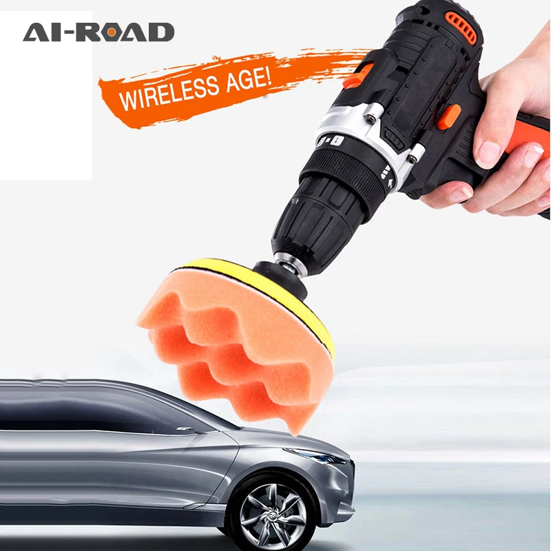 

Wireless Car Polisher Electric Screwdriver Drill Cordless 16.8V 180W Power Grinder M10 Polishing Machine Grinding Sanding Tool