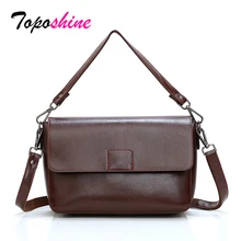 Toposhine Ретро Новые сумки женские сумки на плечо известный бренд роскошные сумки женские сумки маленькие высококачественные кожаные сумки