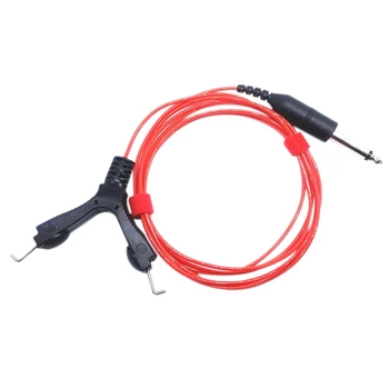 

2M Heavy Duty Soft Tattoo Clip Cord Tattoo Hook Line Tattoo Wire Cable For Tattoo Machine Power Supply Line Accessory Red