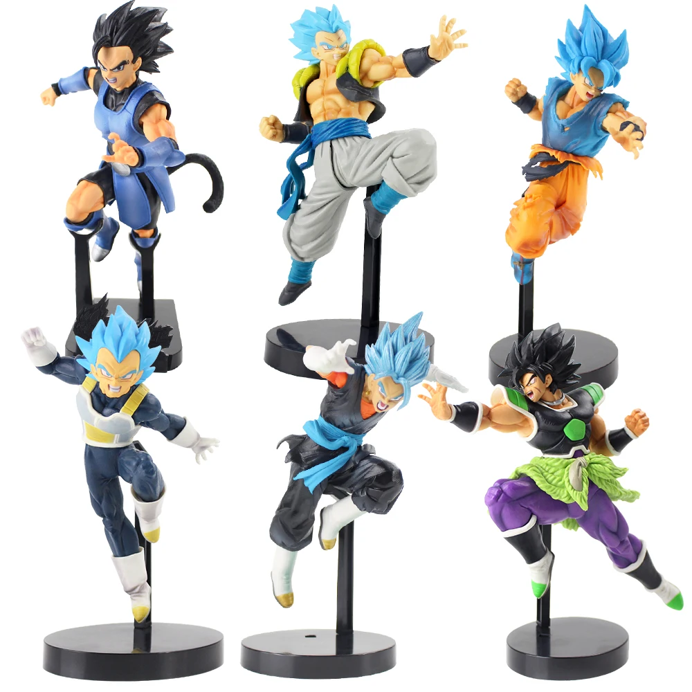 Игрушка в виде стрекозы, супер лучшие солдаты-фильм Broly Broli Blue Hair, сын Goku vegeta, коллекционные игрушки Фигурки
