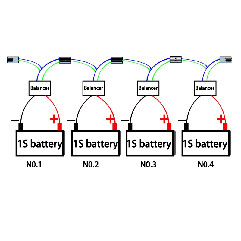 1 шт. QNBBM 1S батарея эквалайзер Одиночная ячейка литиевая LiFePO4 Li-Ion 18650DIY батарея балансир BMS LIFEPO4/полимерный LTO пакет