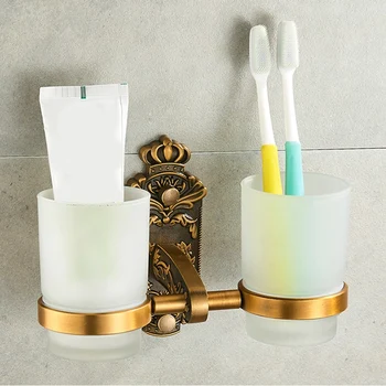 

Toothbrush Holder Bathroom Family Toothbrush Cup Holder European Style Carved Mouthwash Cup Toothbrush Cup
