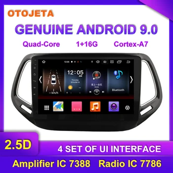 

Factory direct sale OTOJETA Android 9.0 Car Multimedia Radio Player For 2017 JEEP COMPASS GPS Bluetooth Navigation tape recorder