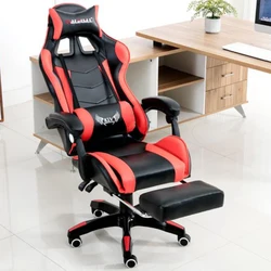 Silla – chaise de Gaming inclinable avec pieds, pour ordinateur, bureau, maison 