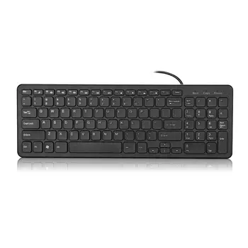 

Universal Wired Multimedia USB Keyboard with Chocolate Key for PC Laptop Notebooks