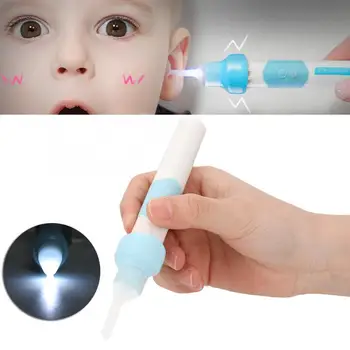 

Ear Cleaning Electric Ear Spoon Earwax Cleaner LED Flashlight Ear Pick Ear Cleaning Tool Ear Clean Tool