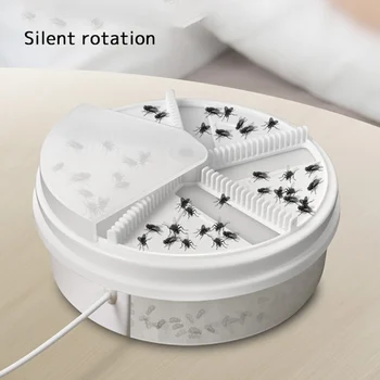 

Fly Killer Trap Electric USB Automatic Flycatcher Fly Trap Pest Reject Control Catcher mosquito fly killer insect Traps