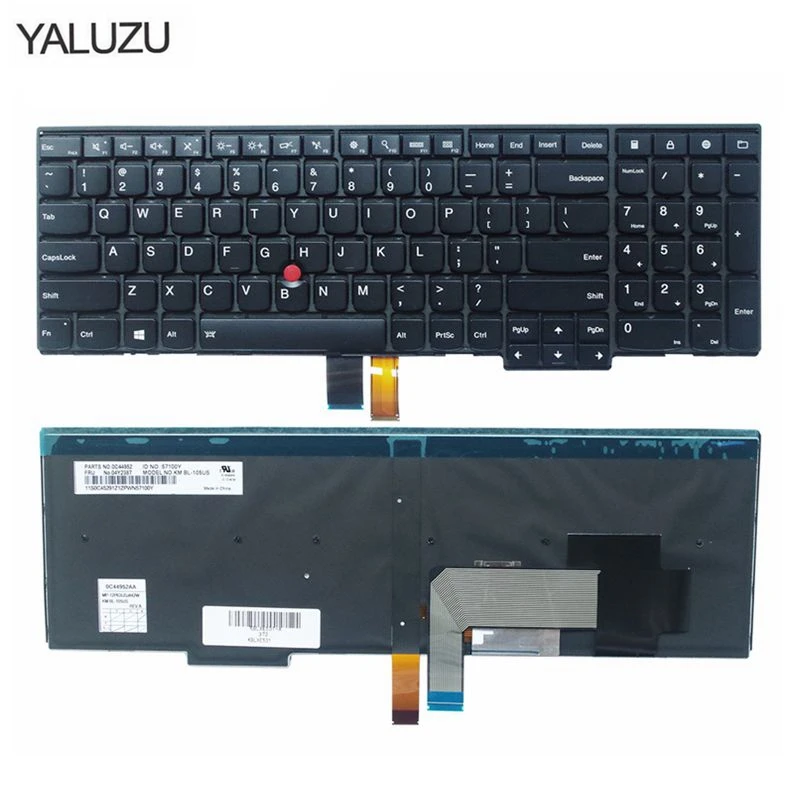 New Laptop Keyboard Lenovo ThinkPad E531 E540 L540 T540p W540 NO Backlit