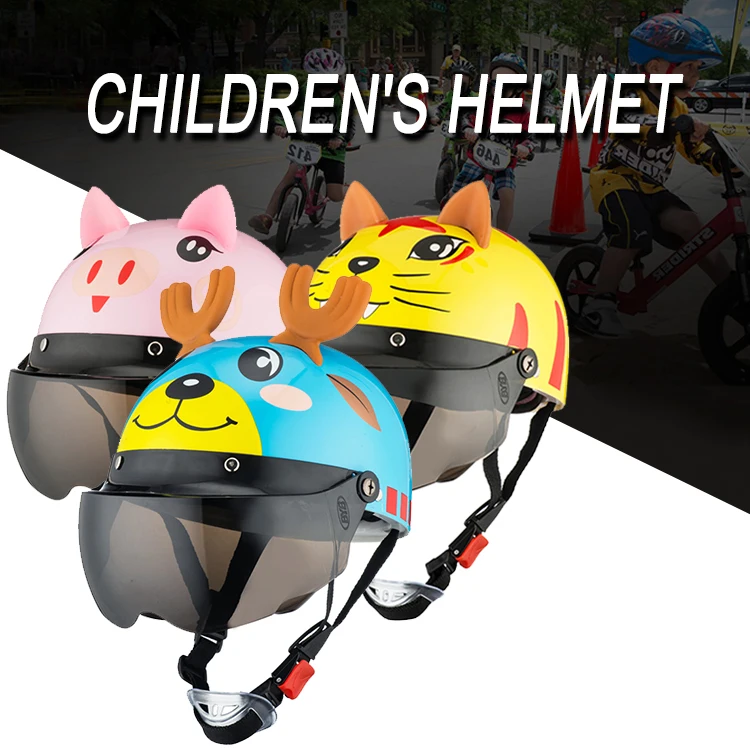 

Kids Bike Electric Scooter Helmet Cycling Skating Sports Roller Children's Helmet Head Protective Gear Adjustable For 3-10 Years