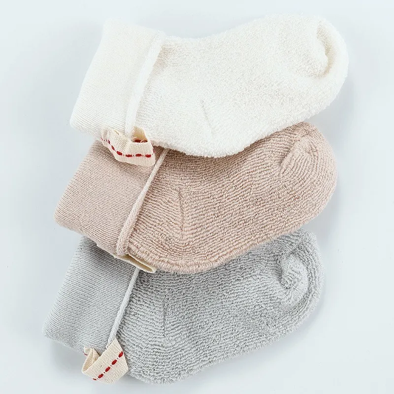 1 пара, для новорожденных, Lytwtw's, хлопковые, зимние, Осенние, для маленьких девочек и мальчиков, детские носки, распродажа, махровые, теплые тапочки, плотные носки