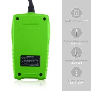 

Hot JDiag FasCheck BT200 12V Car Battery Tester Battery Analyzer Diagnostic Tool Auto Cranking and Charging System Test Scan Too