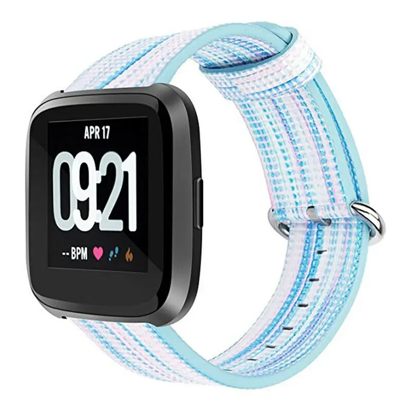 Ремешок для Fitbit Versa из натуральной кожи многоцветный сменный ремешок для часов Ремешок для часов Браслет для Fitbit Versa