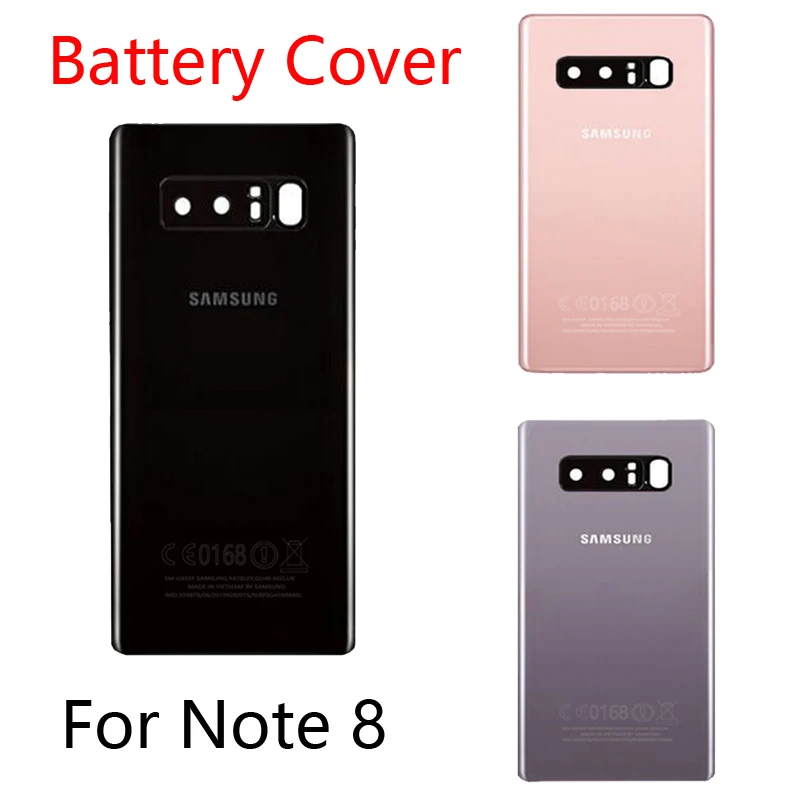 Оригинальная Задняя крышка батареи для Samsung Galaxy Note 8 задняя N950 SM N950F дверь корпус с