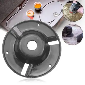 

Wood Carving Cutter Disc 3 Teeth Power Milling Attachment Sculpting Tool for 16mm Angle Grinder Woodworking Shovel Plate