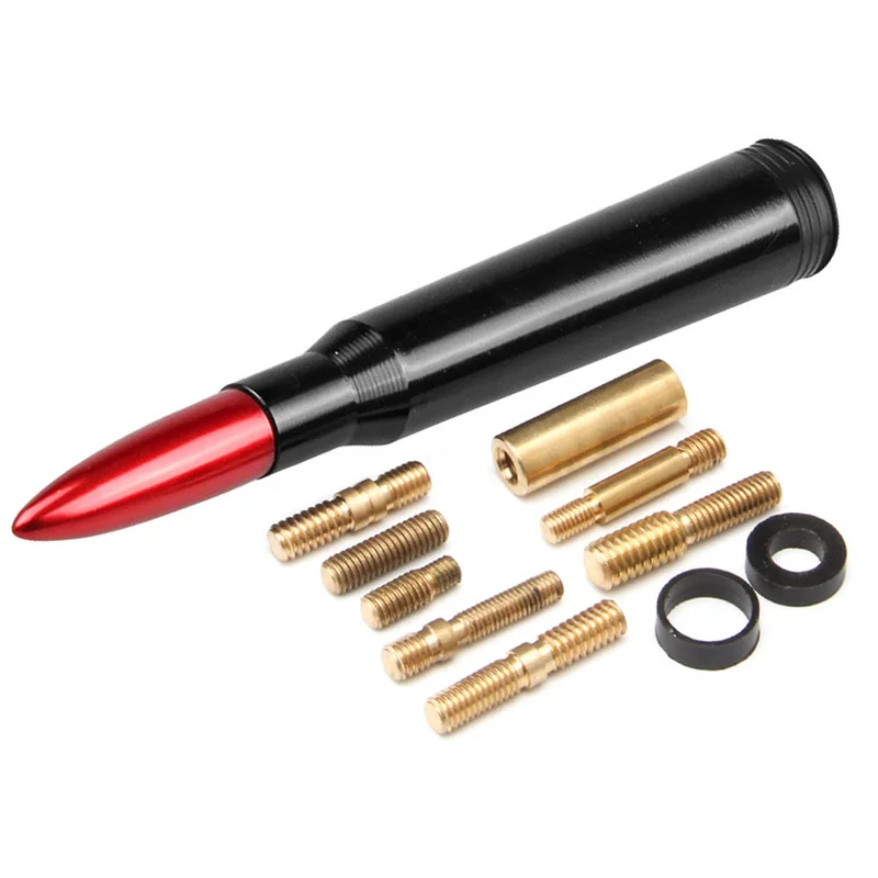 

1Set Car Universal Short Bullet Antenna Roof trim Kit Replacement Antenna For Ford F150 F250 F350 Dodge Ram CRV RAV4 JEEP