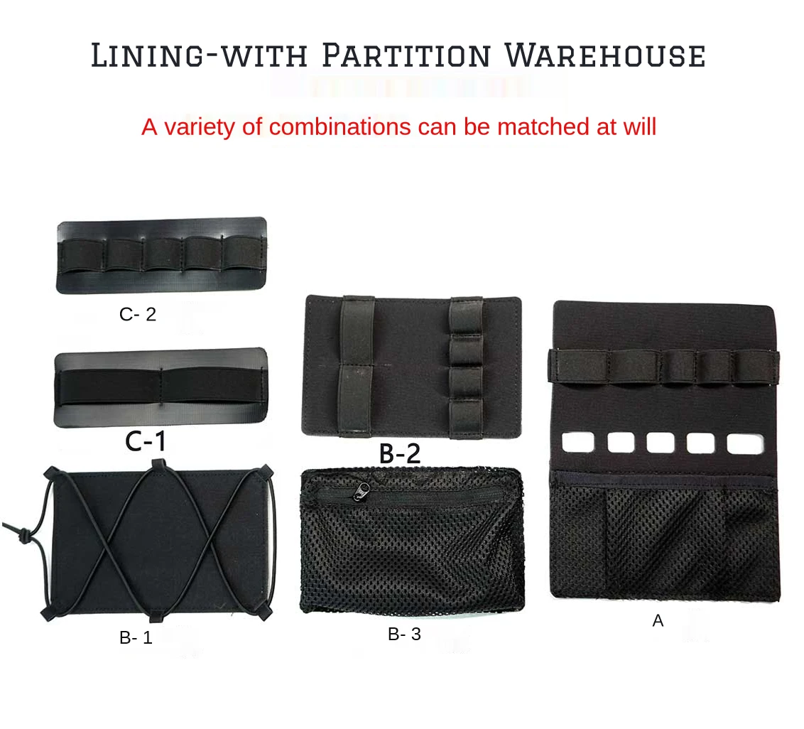 Dmgear Steel Bone Sundries All'Interno Dello Scomparto Dmm-Fdc Qualsiasi Combinazione Di Combinazioni Multiple