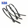 100pcs Nylon cable tie 4*150 fixed cable tie,screws fixed head type cable tie Black ► Photo 3/6