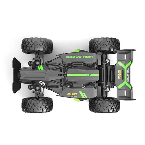 1:18 2WD RC автомобиль 2,4G Радиоуправляемый внедорожный Дрифт автомобиль Высокая скорость 15 км/ч Электрический радиоуправляемый гоночный автомобиль игрушки для Дети Детские подарки - Color: Green