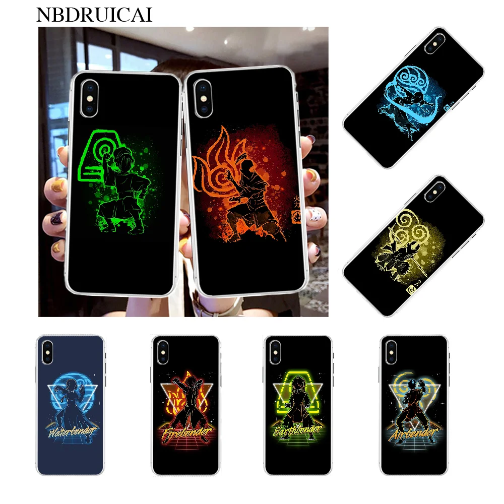 NBDRUICAI Аватар Последний Воздушный Бандер DIY печать чехол для телефона iPhone 11 pro XS MAX 8