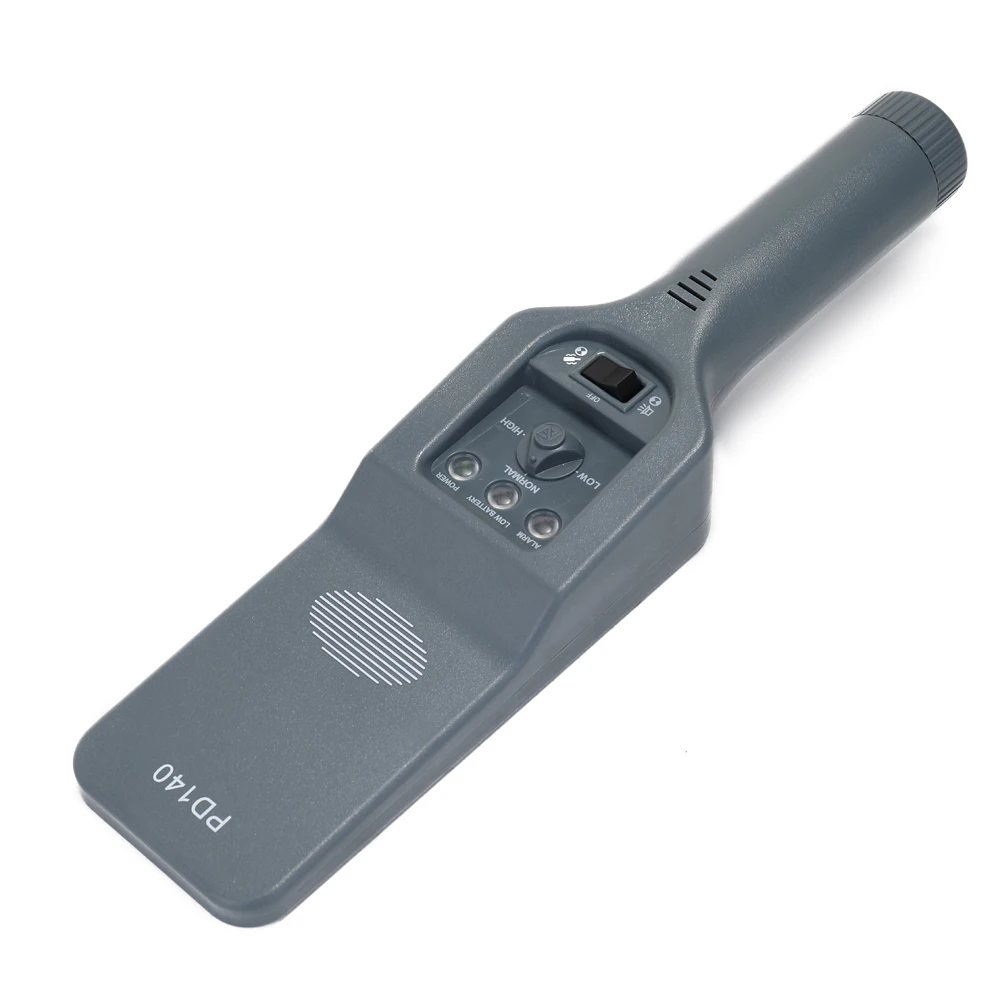 PD140 Профессиональный Высокочувствительный ручной металлоискатель Pinpointer станция метро Аэропорт безопасности проверить портативный тестер