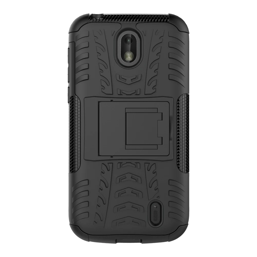 Чехол для Nokia 1 2018 силиконовый чехол из ТПУ + поликарбоната гибридный сверхпрочный