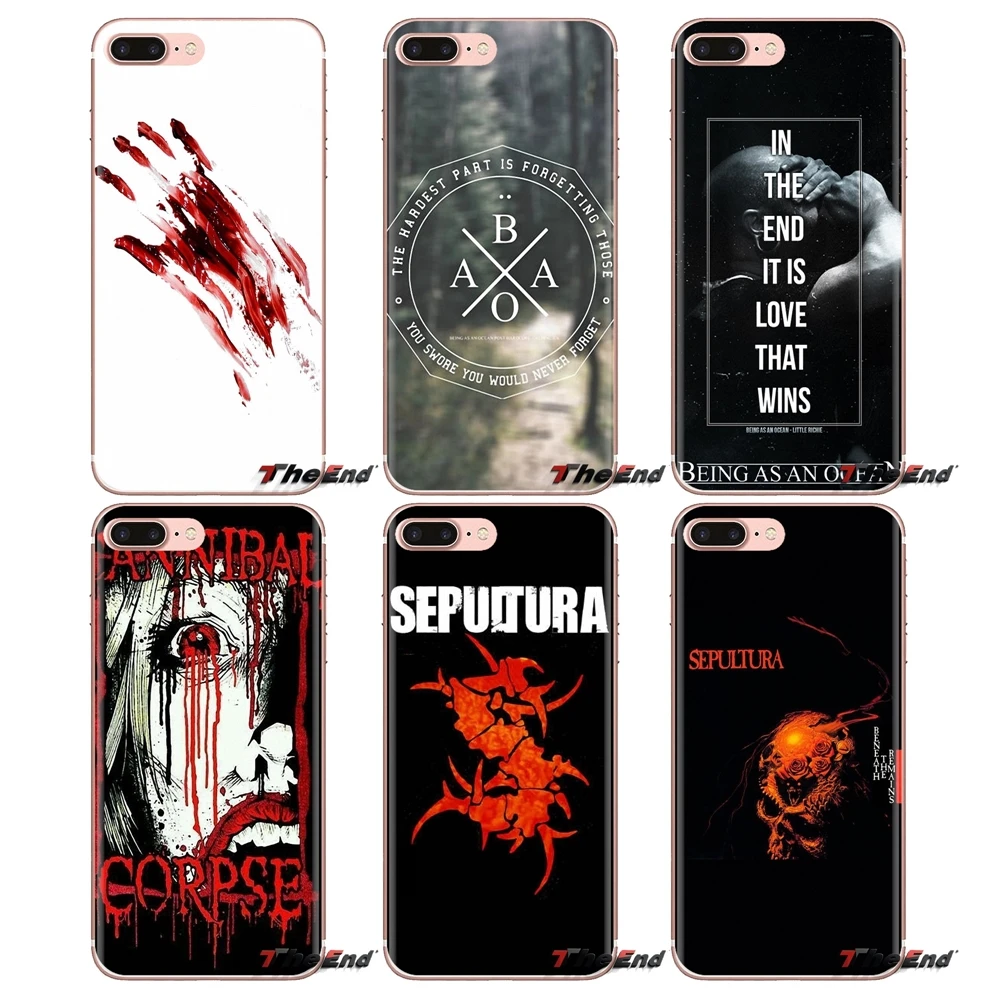 

For Huawei P Smart Y6 P8 P9 P10 Plus Nova P20 Lite Pro Mini 2017 SLA-L02 SLA-L22 2i Ocean CANNIBAL CORPSE SEPULTURA Phone Covers