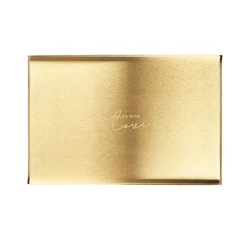 

Makeup Organizer Fruit Desk Dessert Dining Room Home Decor Stainless Steel Bathroom Jewelry Storage Tray Nordic Style Dresser