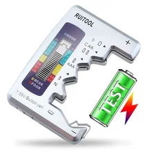 Чехол-органайзер для аккумуляторной батареи с тестером для проверки емкости аккумуляторной батареи