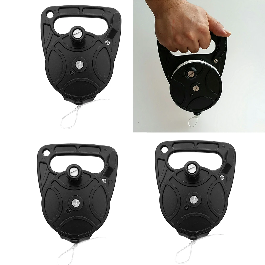 

3pcs Pro Scuba Dive Reel Kayak Anchor & Handle, 46m Line, Thumb Stopper
