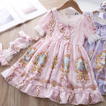 

Kids Girl Clothes Mesh Dresses For 5 6 years Girls Dress Autumn Winter Christmas Children Birthday Princess Tutu Costumes Dress