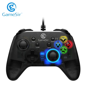

GameSir T4w Type-C Wired Gaming Controller Gamepad with Asymmetric and Vibrating Motor Joystick for Windows 7/8/10 PC