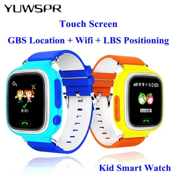 

kids tracker Watches touch screen WIFI GPS SOS location Device watch Anti Lost Call vibration Monitor Baby smart clock Q90