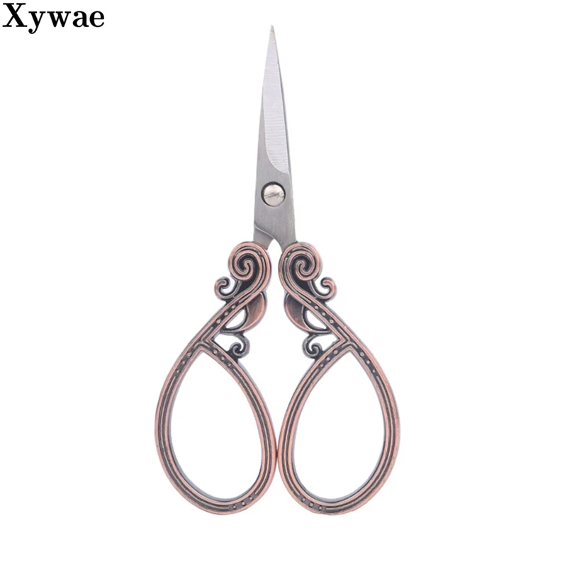 Stainless Steel Scissors Embroidery Fabric Needlework Cross Stitch Sewing Tailor