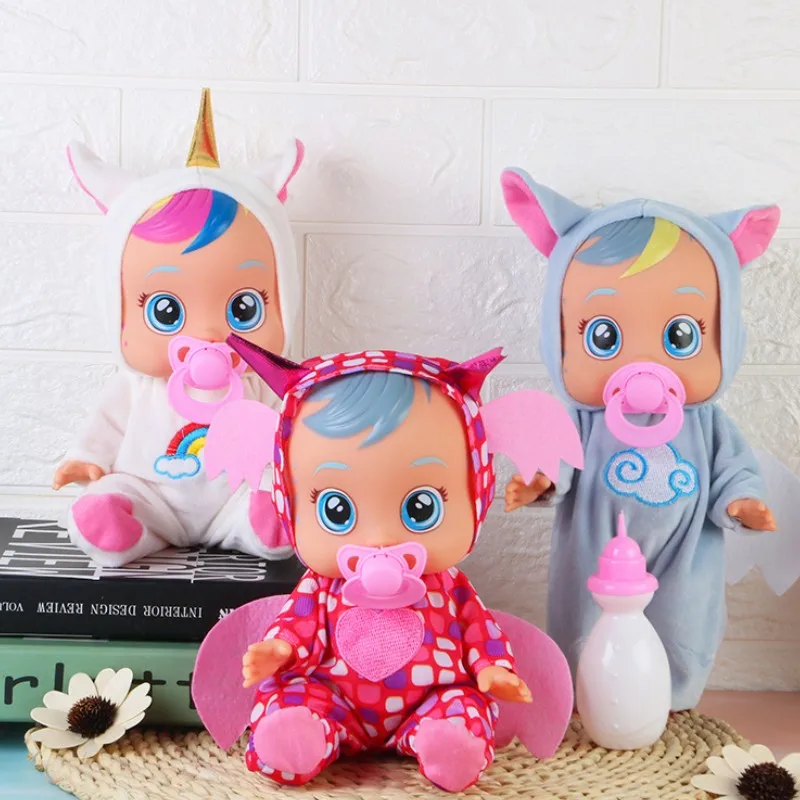 Cry Doll Baby10-Inch Cry Tears Doll 2 Generation GIRL'S Toy Baby Gift
