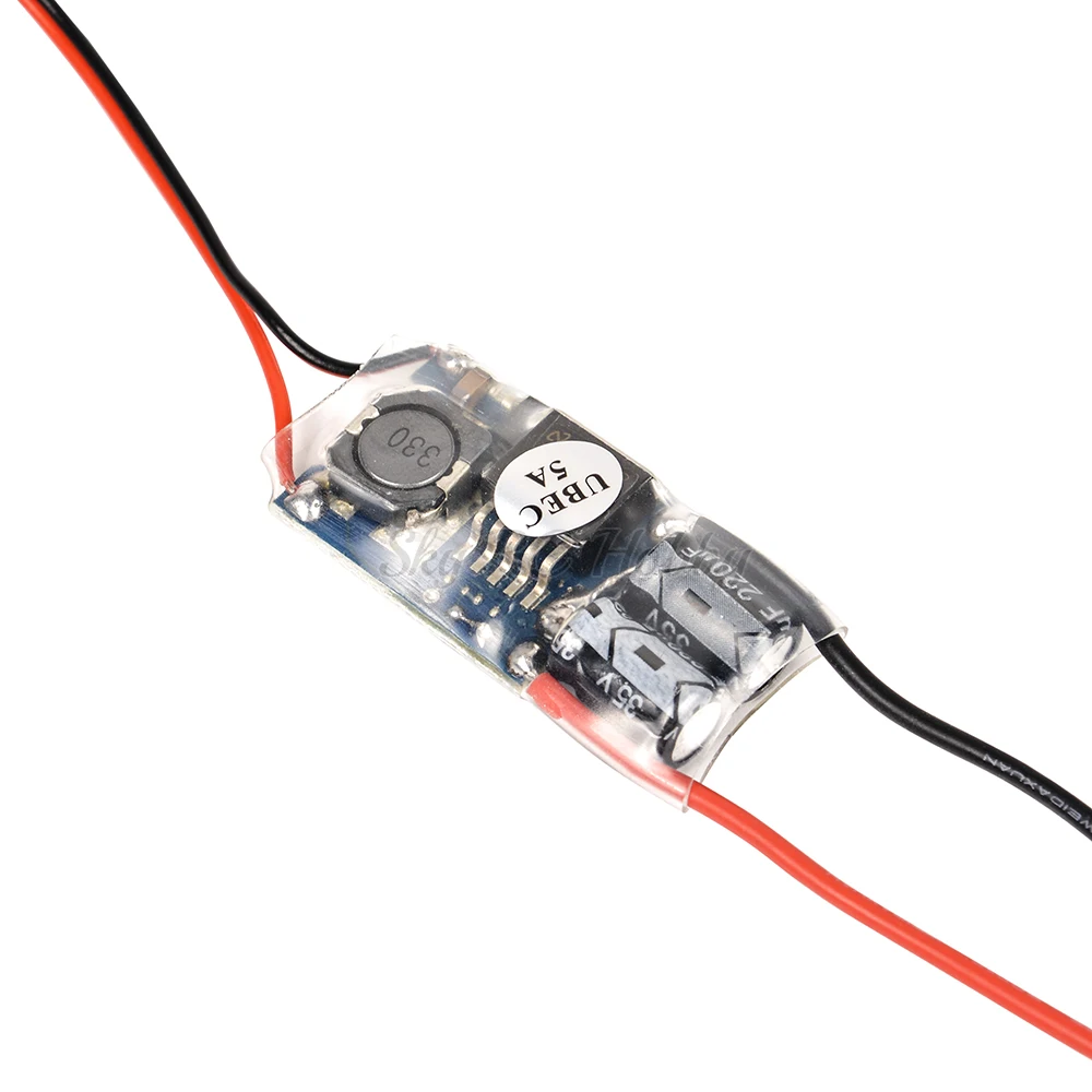 UBEC BEC 5В 3A 5A 7A 5 V/3A 5 V/5A 5 V/7A низкие RF Шум BEC полный Экранирование антиджамминг регулятор переключения FPV RC Запчасти