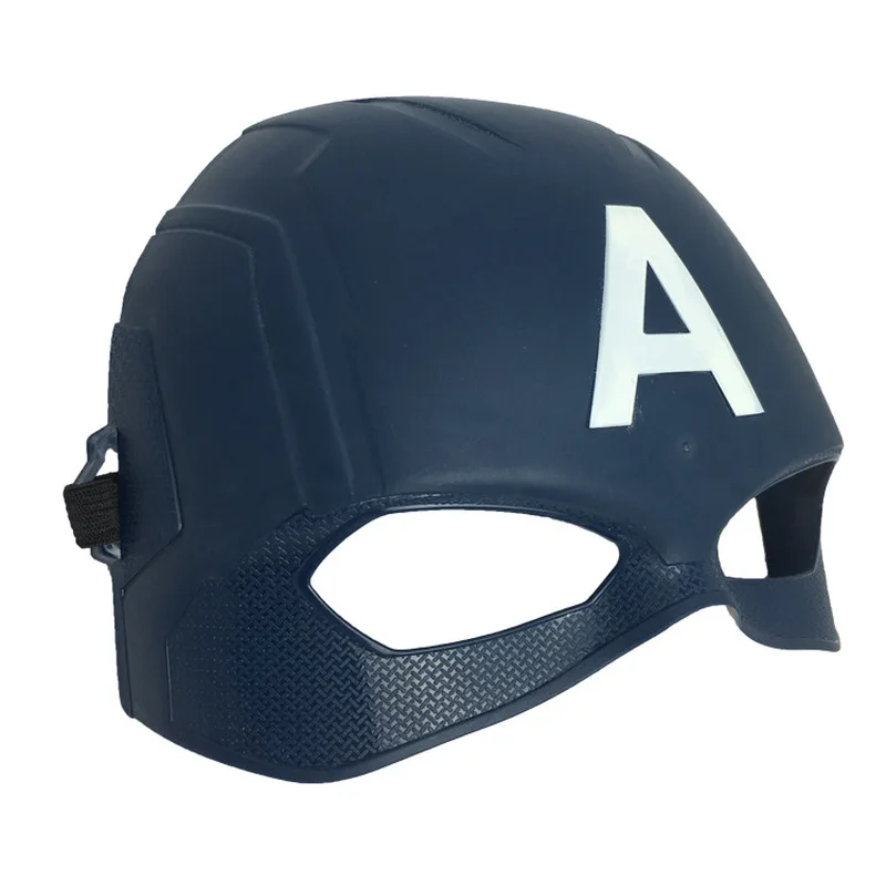

50pcs/lot Halloween New American Captain Mask Hero Alliance Children's Halloween Ball US Captain Masks Makeup Prop