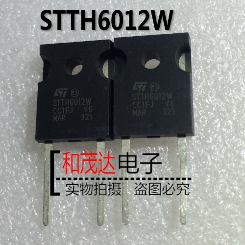2 шт./STTH6012W-247 1200V