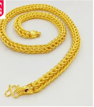 

fashion high quality low price up-market gift gold filled men's necklace 55