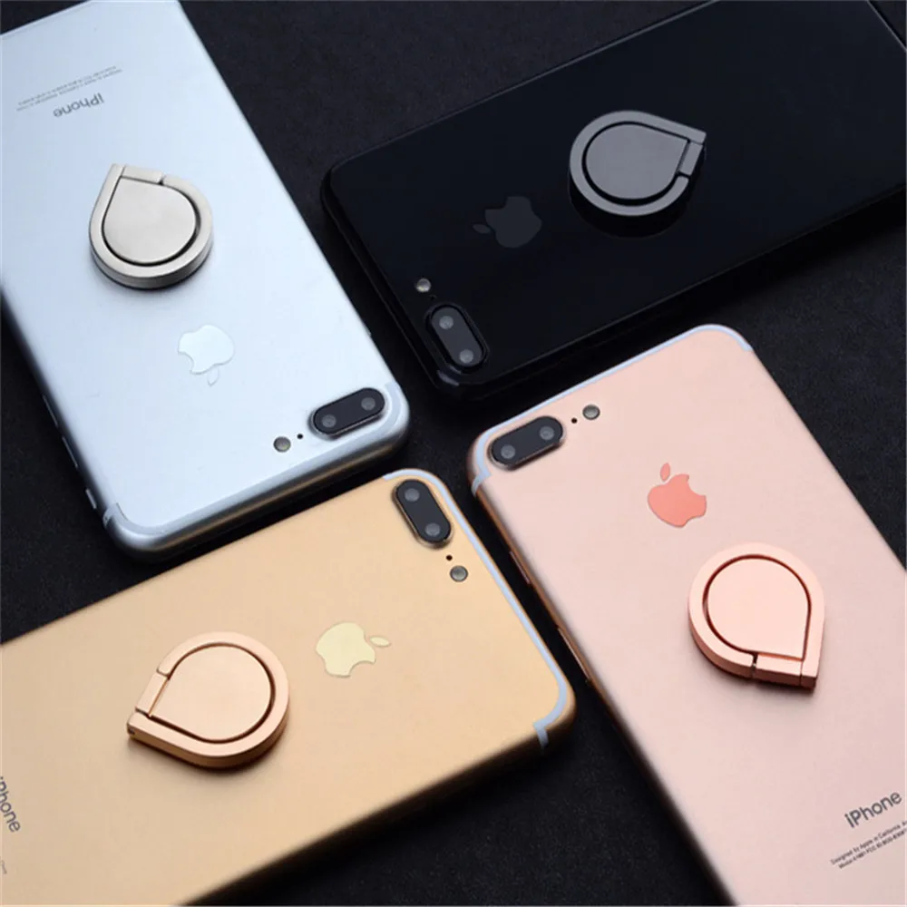 Высококачественный металлический магнит держатель для сотового телефона в форме капли воды подставка для телефона 360 градусов Поворот для iPhone Xiaomi huawei