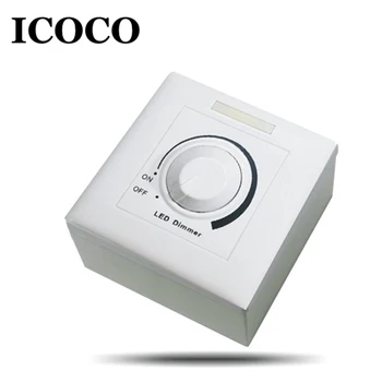 

ICOCO DC 0-10V Led Dimmer Switch Adjustable Controller Led Driver Dimmer For Dimmable Light Downlight Spotlight Led Bulb