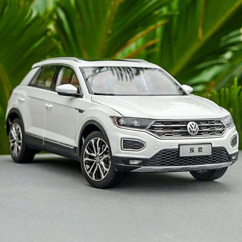 Высокая тщательная 1:18 VW T-ROC SUV сплав модель автомобиля статические металлические модельные автомобили оригинальная коробка для коллекции