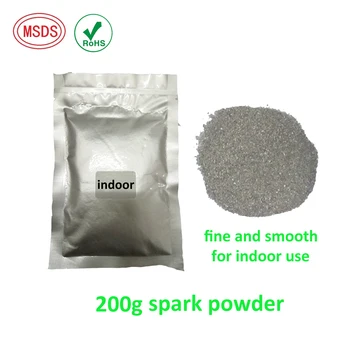 

10bags Ti Powder 200g Titanium Metal Powder For Cold Spark Fountain Fireworks Sparkular wedding Machine Consumables Powder MSDS