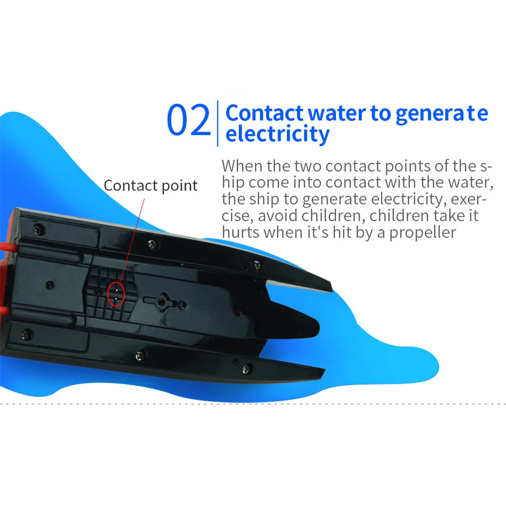 Create Toys 2.4G F1 Rowing Boat High Powered RC Racing Boat Kids Gift Water Sports Rowing Boats