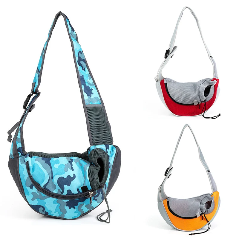 Bandolera transpirable para perros y gatos pequeños, accesorio para mascotas, mochila, 5 colores