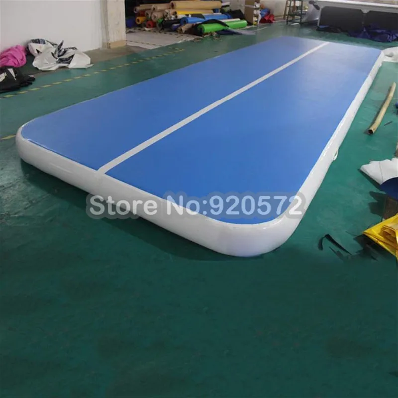 2020 7M8M10M*2M*0.2M Inflatable Gymnastics AirTrack Tumbling Air Track Floor Trampoline for Home Use/Training/Cheerleading/Beach