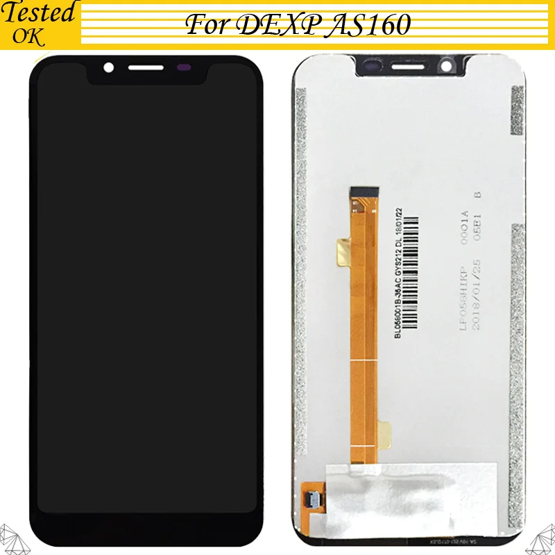 

5.85inch For DEXP AS160 LCD Display and Touch Screen Digitizer Assembly Phone Accessories For DEXP AS 160 LCD Screen