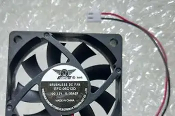 

FOR Original jaguar cold 6 cm 6015 12 where v0. 35 a double ball bearing mute c12d cooling fan EFC - 06