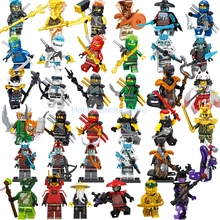 Ниндзя ледяной император Кай Джей Коул Зейн Ллойд ня морда Мисако гармадон Jaguar Killow Samukai Pyro змеи строительные блоки игрушки