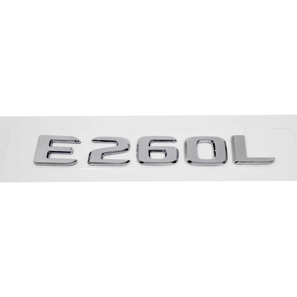 Для Mercedes E260L W110 W114 W115 W123 W124 W210 W212 переоборудование букв эмблема значок наклейка для Benz Логотип